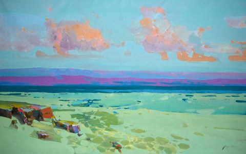 Framed Pacific Coast 3 Print