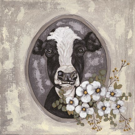 Framed Framed Cow Print