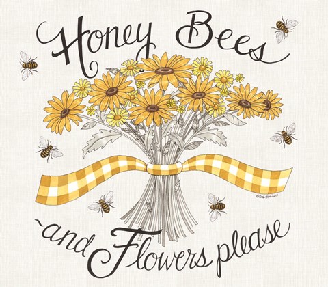 Framed Flowers Please Print