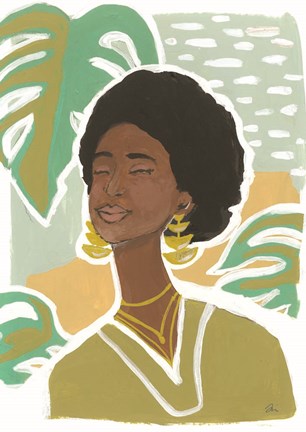 Framed Tropics Print