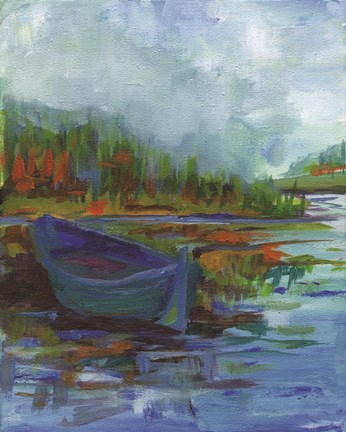 Framed Blue River Print