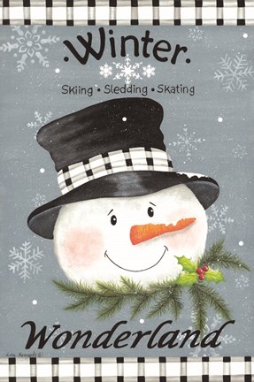 Framed Winter Wonderland Print