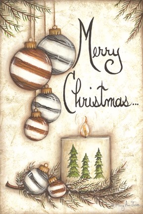 Framed Merry Christmas to You Print