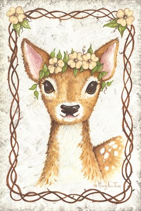 Framed Deer Print