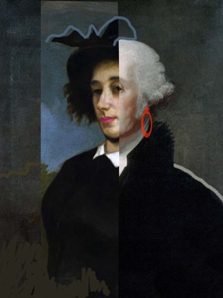 Framed Cheeky Master George Print