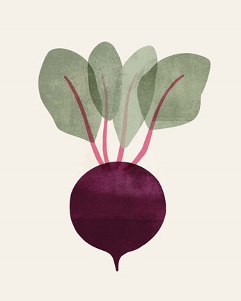 Framed Organic Veg IX Print