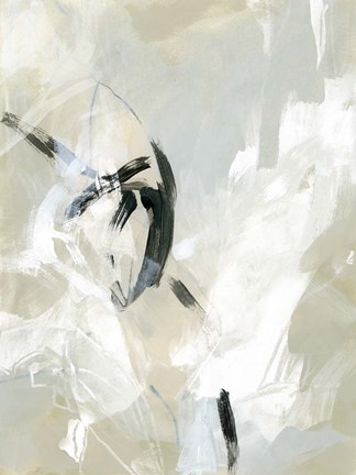 Framed Scribble Veil II Print