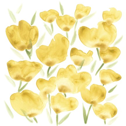 Framed Sunny Meadow II Print