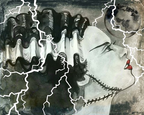 Framed Scream Queens I Print