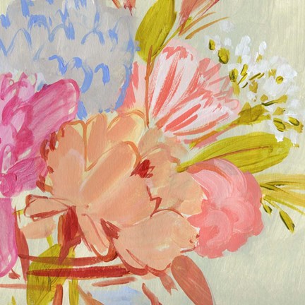 Framed Bright Florist II Print