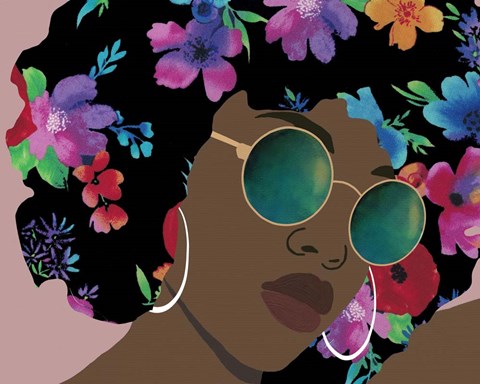 Framed Butterfly Diva II Print