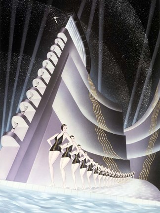 Framed Aquacade Print