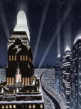 Framed Rooftop Serenade Print