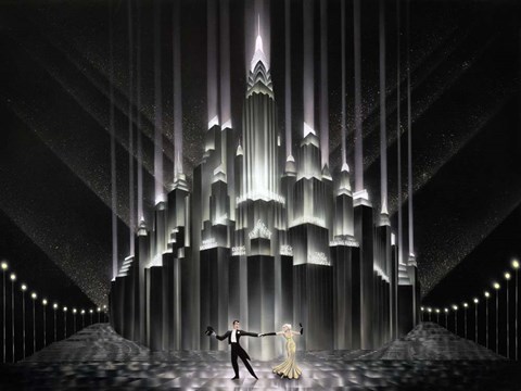 Framed Two for Tonight Print