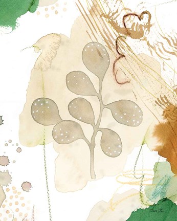 Framed Nature Abstract I Detail Print