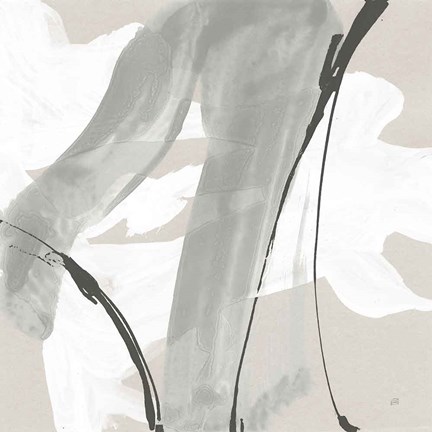 Framed Touch of Gray III Print