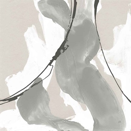 Framed Touch of Gray II Print