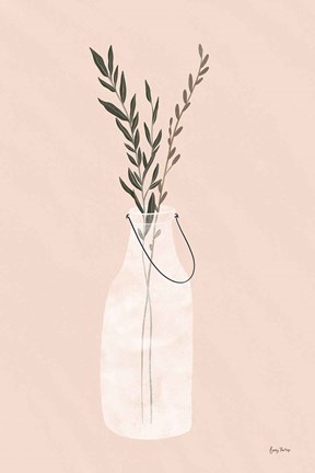 Framed Natural Vessels II Print