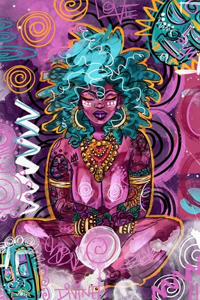 Framed Ayomide Print