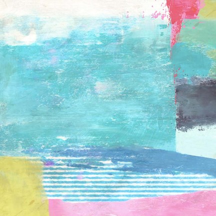 Framed Beach Ball No. 1 Print