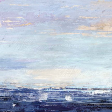 Framed Blue Wave No. 1 Print