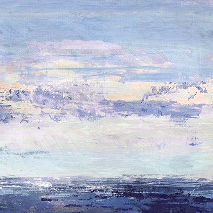 Framed Blue Wave No. 2 Print