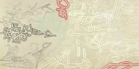 Framed Tags in motion Print