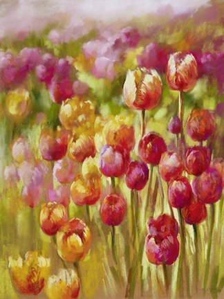 Framed Tulip Sea Print