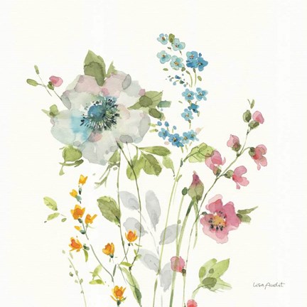 Framed Shine Bright VIII Print