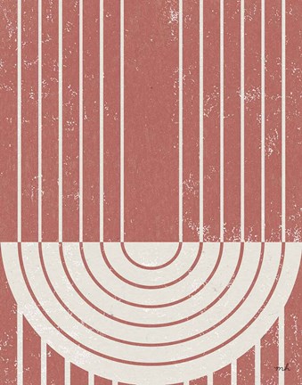 Framed Terracotta Gate II Print