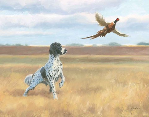 Framed On Point Print