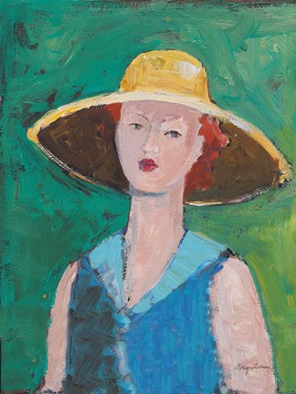 Framed Flea Market Portrait II Print