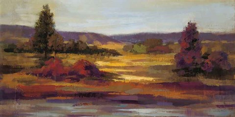 Framed Fall Riverside Crop Print