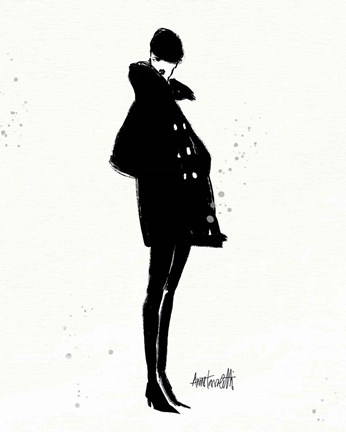 Framed Style Sketches V Print