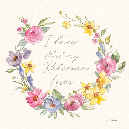Framed Happy Easter V Redeemer Print