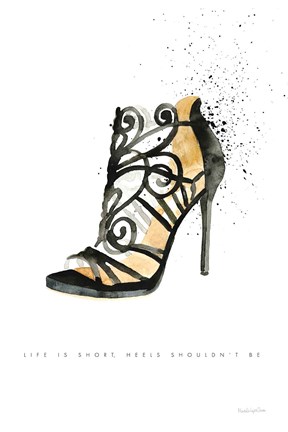 Framed Stiletto Style II Print