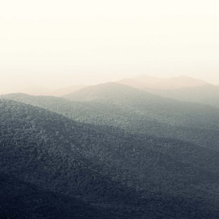 Framed Sunrise, Smoky Mountains Print