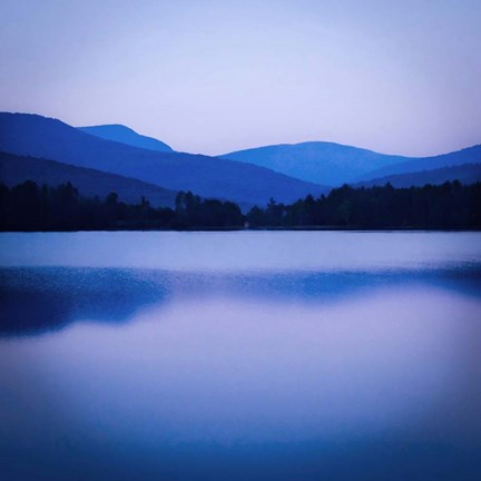 Framed Dusk Cooper Lake Print