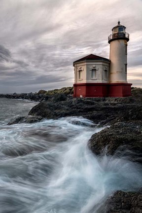 Framed Lighthouse Panel Print