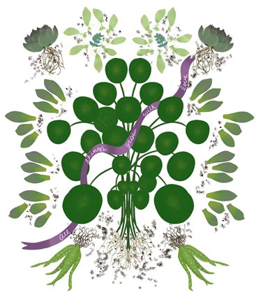 Framed Grown With Love Print