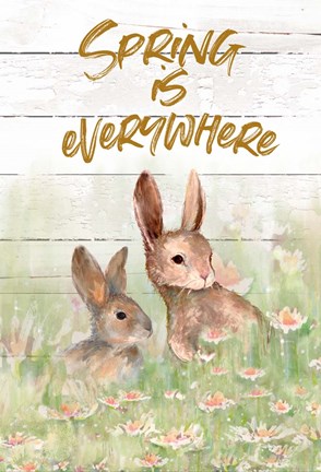 Framed Spring Is Everywhere Print