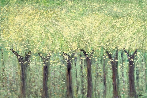 Framed Live Green Trees Print