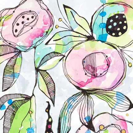 Framed Blooming Summer Print