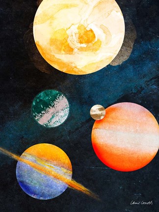 Framed Outer Space Print