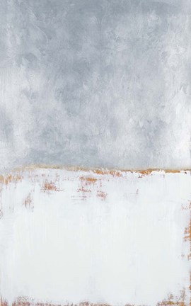 Framed Timeless Silver Perspective Print