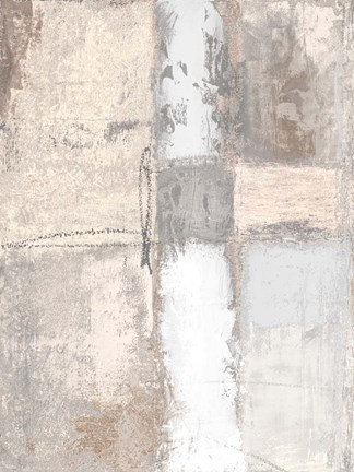 Framed Neutral Autumn Deconstructing I Print