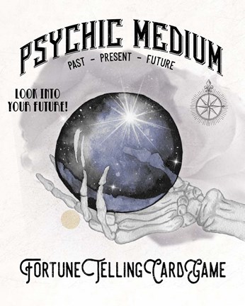 Framed Psychic Medium Print