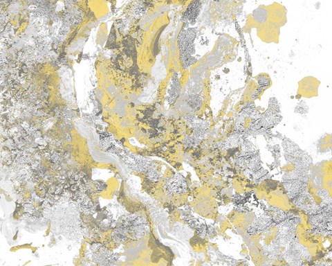 Framed Space Turbulence I Print