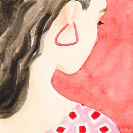 Framed Dream Beautiful Girl Print