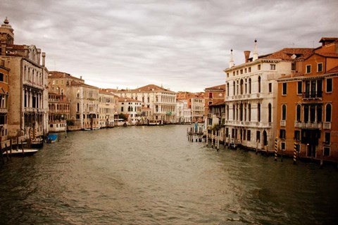 Framed Venetian Canals II Print